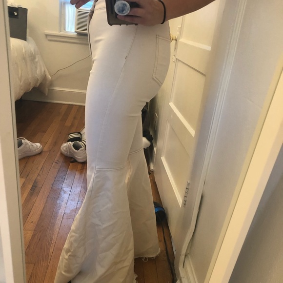 Free People Just Float On Flare Jeans - Picture 4 of 4